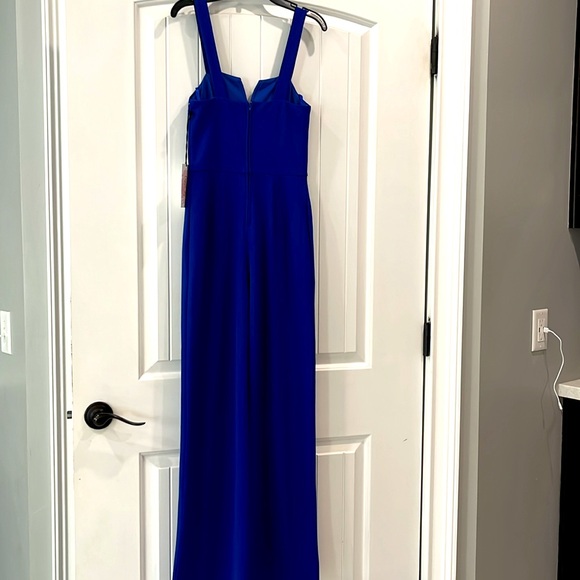 Crystal Sky dressy blue romper size X-Small - Picture 4 of 6